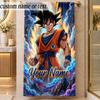 Beach TowelDragon Ball Custom Name Text Personalized Soft Towel for Beach Pool Indoor Home Decor Gift