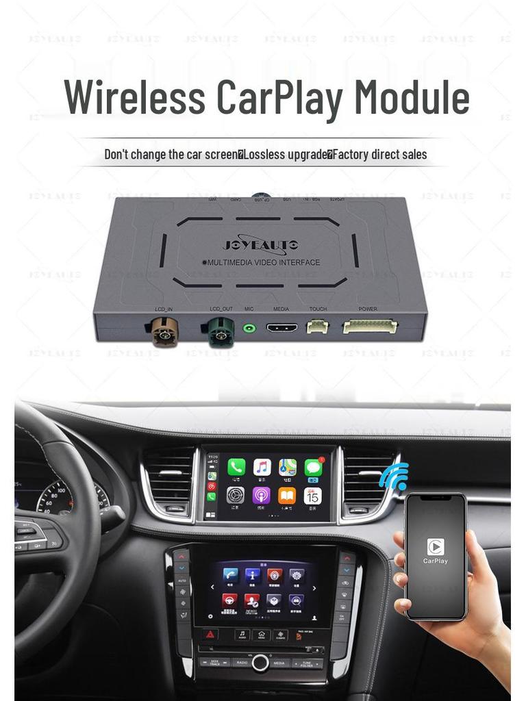 Joyeauto Wireless CarPlay Module for Infiniti Q50L/Q60/QX50 (2015-2019)