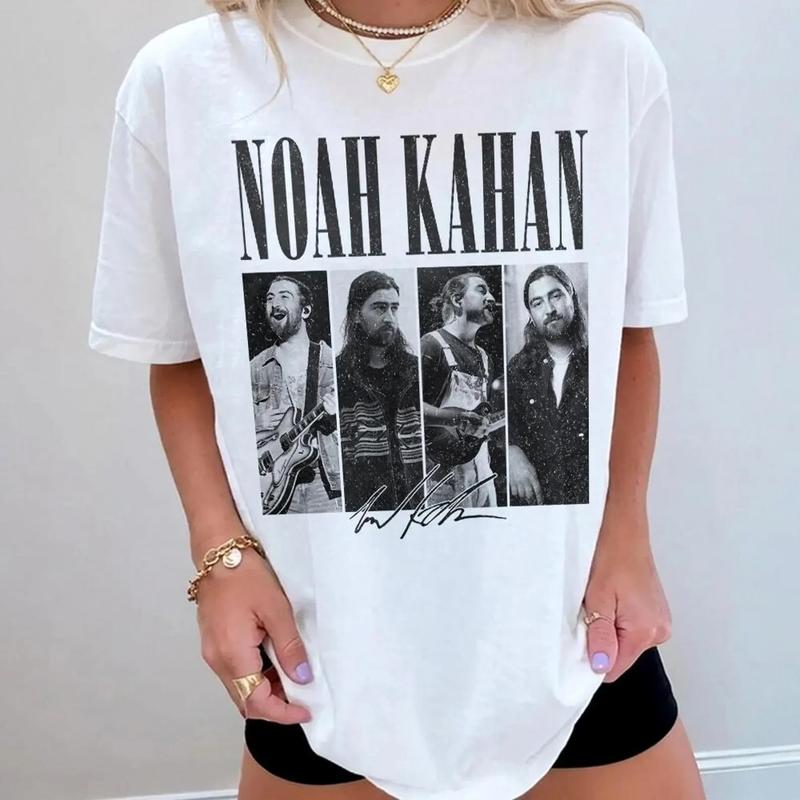 N Kahan Tour 2026 Unisex T-Shirt Vintage Indie Folk Graphic Fan Tee Graphic Tee