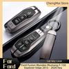 High Quality Car Key Cover Case for Ford Fusion Mondeo Mustang F-150 Explorer Edge 2015 - 2020 Key Protection Shell Fob
