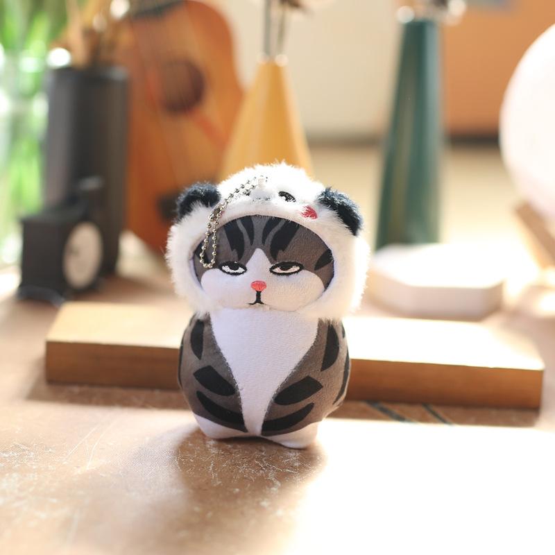 Милая милая кошка кулон плюшевая игрушка кукла котенок сумка подвесной брелок кукла кукла