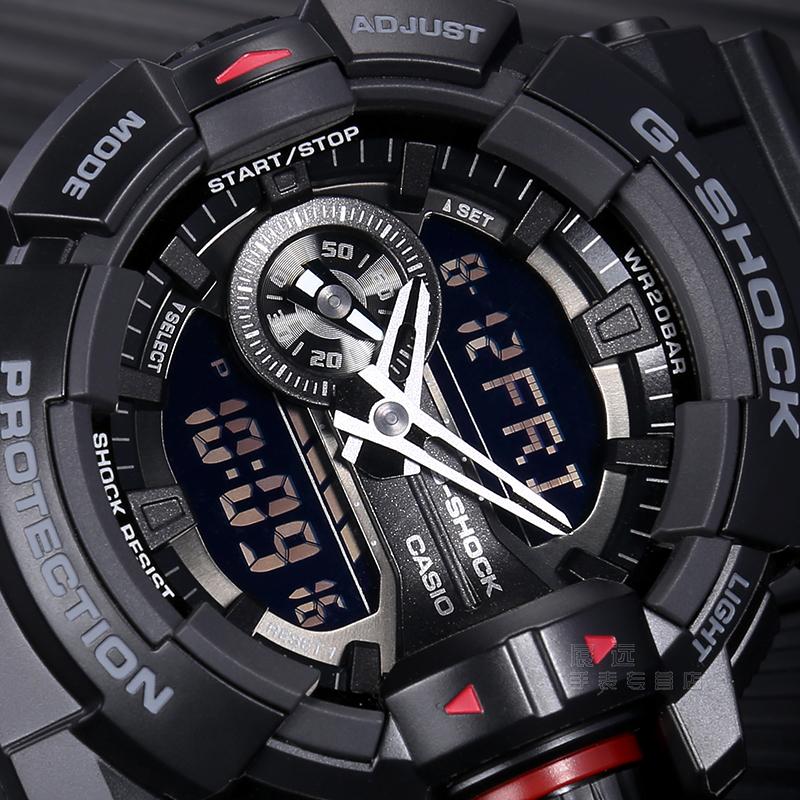 Casio Мужские часы G-SHOCK Черные GA-400-1B GA-400-1B