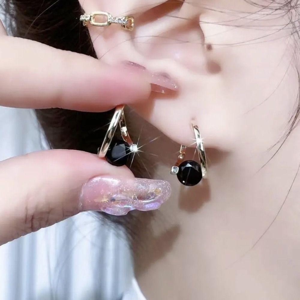 For Weight Loss Magnetherapy Germanium Earrings Lymphatic Drainage Ear Stud For Weight Loss