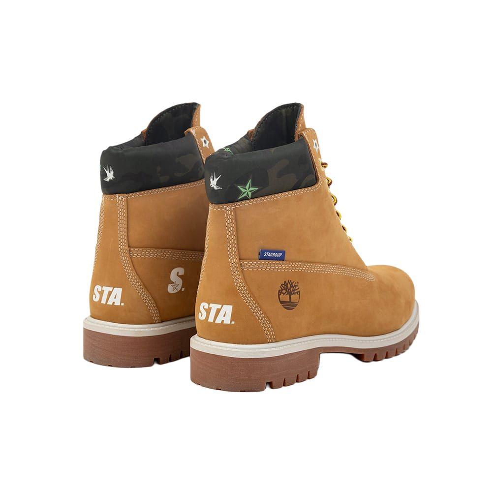 Timberland 6 Inch Comfortable Short Martin Boots Unisex boots Wheat-Brown TB0A2J7TEES
