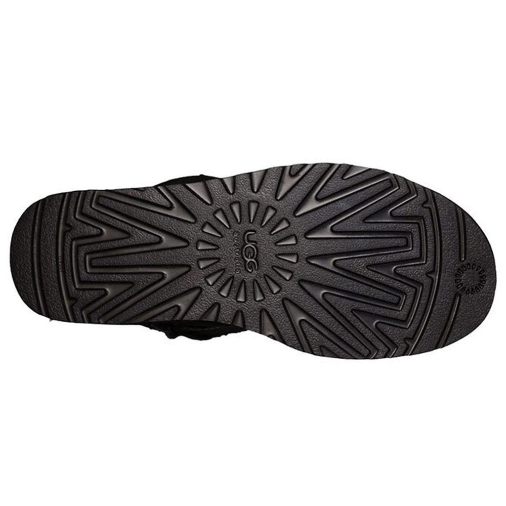 UGG Снежные ботинки Bailey Bow Stripe Женские ботинки Черный 1090941-BLK