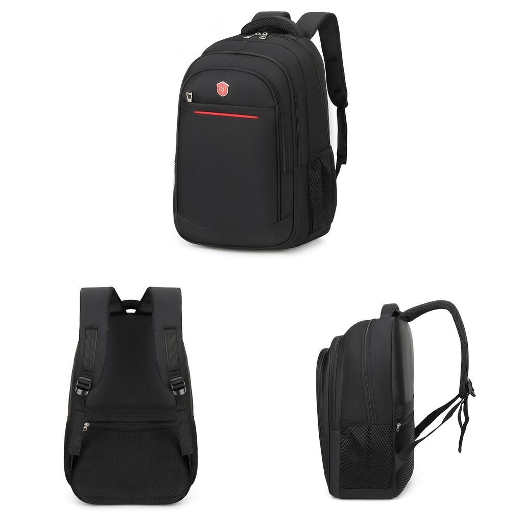 Style Backpack Simple Student Schoolbag Large Capacity Wear Resistant Bag Travel