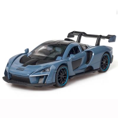 Масштаб 1/32 McLaren Senna Alloy Car Model Diecasts Metal Toy Vehicles Model Simulation Sound and Light Collection Kids Birthday Gifts