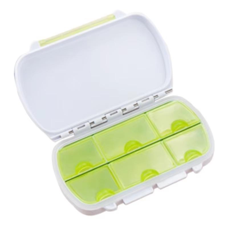 Еженедельная таблетка органайзер для лекарств дорожный 6-дневный дозатор для хранения таблеток чехол креативные многофункциональные упаковочные коробки для хранения лекарств