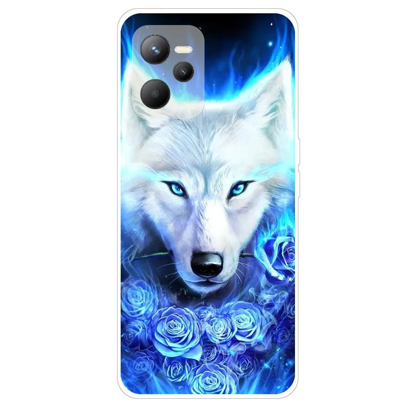 Чехол для Realme C35 RMX3511, мягкие силиконовые чехлы для телефонов с милой башней и бабочкой для Oppo Realme C35 C 35 RealmeC35, чехол-бампер