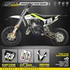 PowerZone Индивидуальные Командные Графические Фоны Наклейки Комплект Для Husqvarna TC50 TC 50 2017 2018 2019 2020 2021 2022 2023