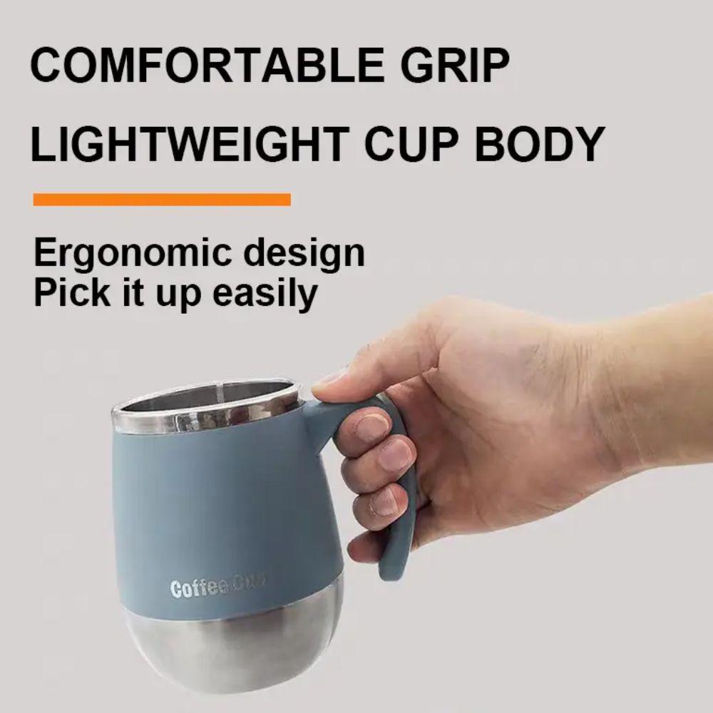 С крышкой термокружка 500 мл чашка для воды портативная кофейная кружка теплоизоляция