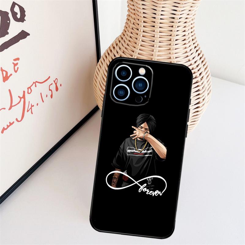 Чехол для iPhone 16 15 Pro 14 Pro Max Plus 11 13 12 Mini X XS XR Sidhu Moose Wala