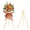 41.3“high Gold Flower Display Stand Decor-metal Planter Stand,2pcs Floral Holder for Wedding Anniversary Event Showing Opening Party Reception