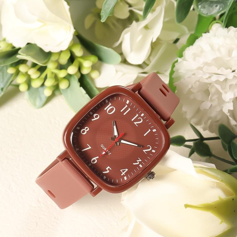 Fk01 Подростковые часы Стильные кварцевые часы с печатью логотипа Ночная подсветка и водонепроницаемый дизайн