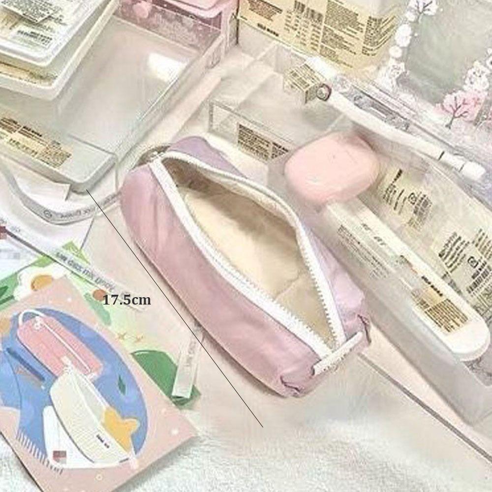 Large-capacity Stationery Storage Bag Portable Pen Bag Durable Pencil Case