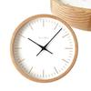 KATOMOKU Muku Clock 18 Oak Wall Clock with Continuous Second Hand km-129OA 306mm (quartz Clock)