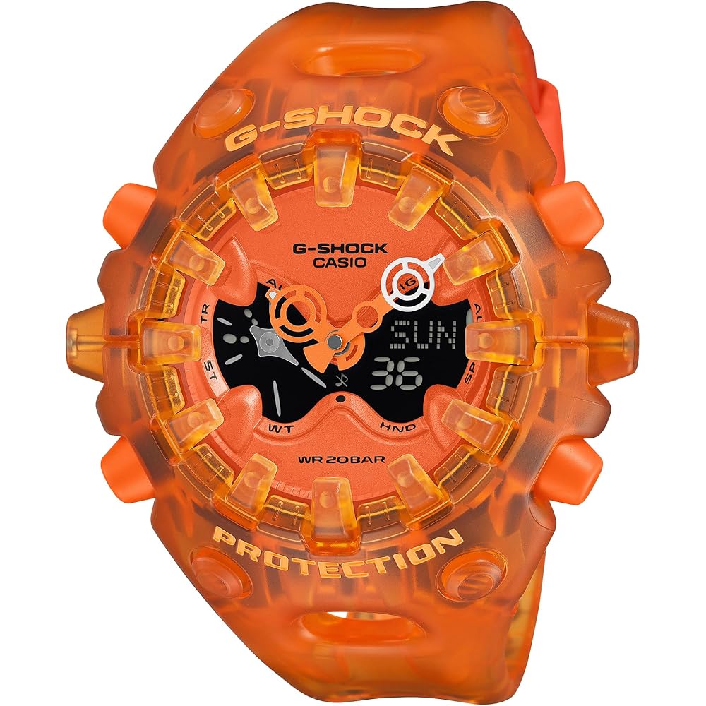 Casio G-Shock GA-V01SKE-4AJF Men's Watch Orange Digital Waterproof Design