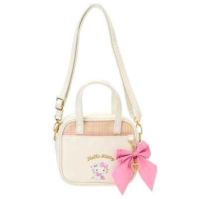 Sanrio Hello Kitty Мини Бостонская Сумка с Плечевым Ремнем Япония НОВАЯ