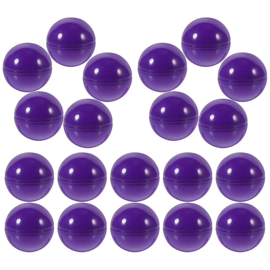 50 Pcs Lottery Ball Small Candy Picking Balls Raffle Mini Christmas Party Games Plastic Pvc Entertainment