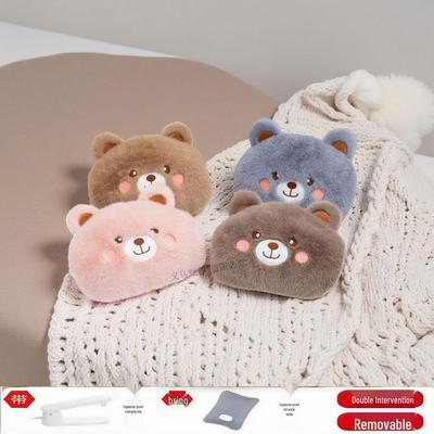 Мультяшный медведь электрическая грелка для рук: Взрывозащищенный, с автоматическим отключением грелка для горячей воды