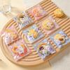 100Pcs 7x7cm Small Plastic Cartoon Animal Printed Self-Adhesive Packaging Cookie Candy Bags Child Birthday Party Favors