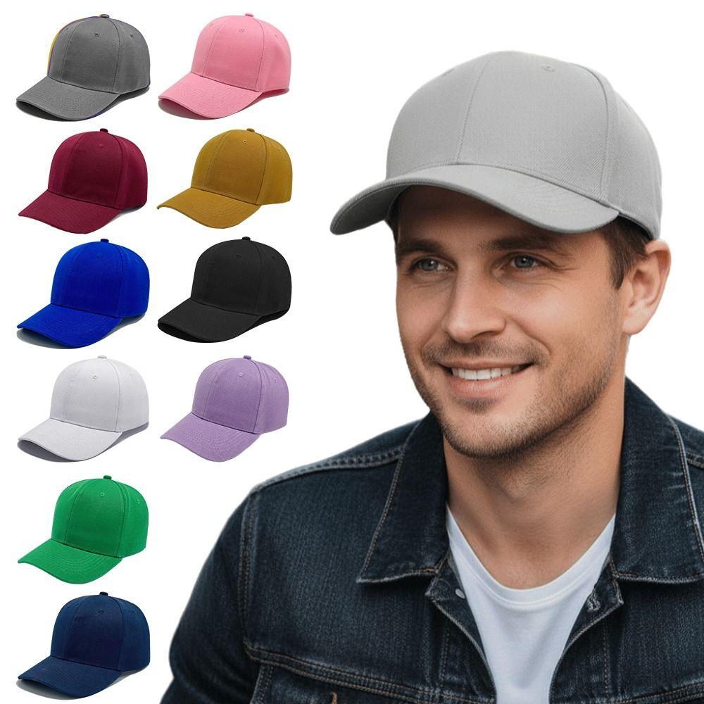 Adjustable Sun Hat Versatile Baseball Hats Fashion Baseball Cap  for Men Women