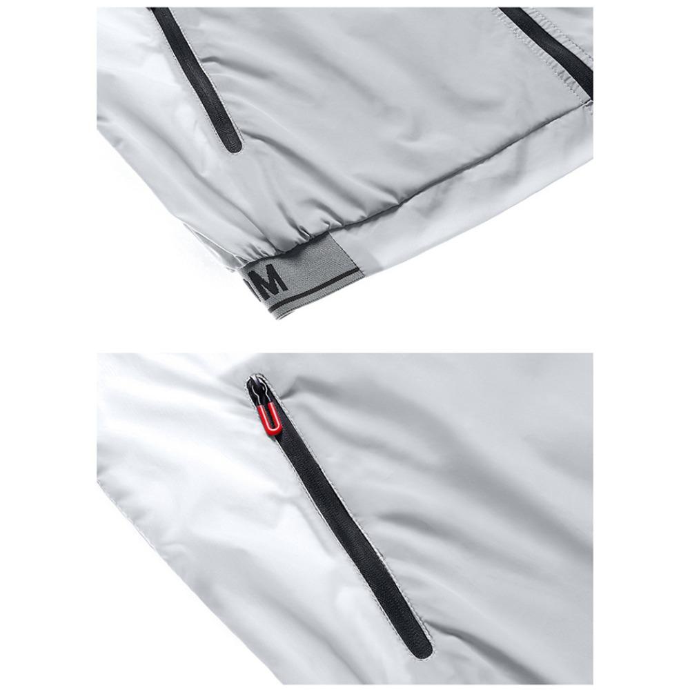 Sunscreen Clothing Men's Jacket Summer Thin Breathable Ice Silk Fishing Sports Sunscreen Clothing Top Coat Jacket