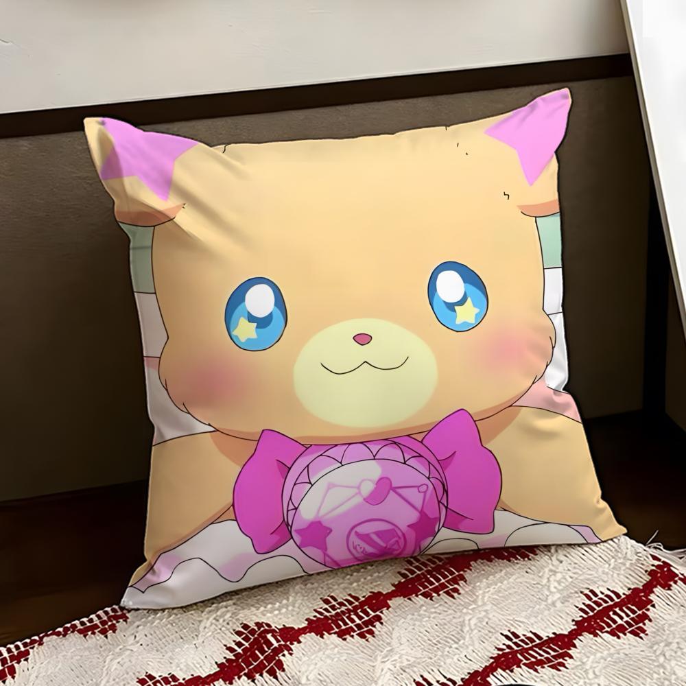 Anime cartoon MMofurun Cushion Cover Reversible Soft Durable Pillow Cover Home Car MultiScene Use for Daily Comfort