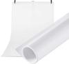 Meking PVC Panel Photo 80cm X Scrub Mirror for Product and Small Item White Backdrop, 150cm, Double-Sided, + Effect, Photography, Photography,