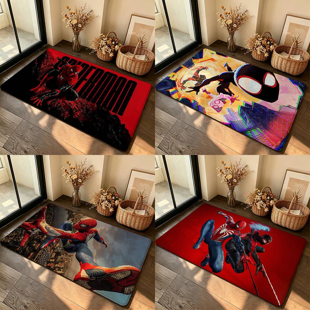 Cool-S-spider-M-manS Carpet Bathroom Anti-slip Mat Door Mat Home Decoration Mat Entrance Door Mat Scratch-resistant Door Mat