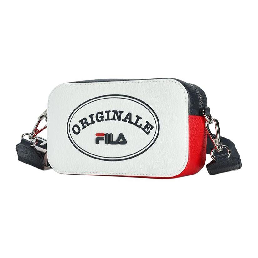 New FILA Polyurethane PU Synthetic Leather Box Bag, Shoulder Bag, Crossbody Bag Extra Small Women's F13W429164FWT