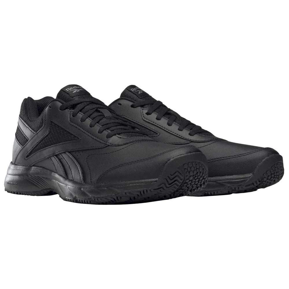 Обувь для ходьбы WORK N CUSHION 25 см [Reebok] 4.0 (JAH01) Мужской Черный/Холодный Серый/Черный (FU7355)