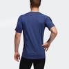 Adidas Футболка с коротким рукавом и принтом в стиле бокса, мужская, темно-синяя, FL1525