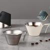 100ml Coffee Measuring Cup Extraction Cup Milk Cup Stainless Steel Espresso Ounce Cup Bar Measuring Cup Kitchen Measuring Tool