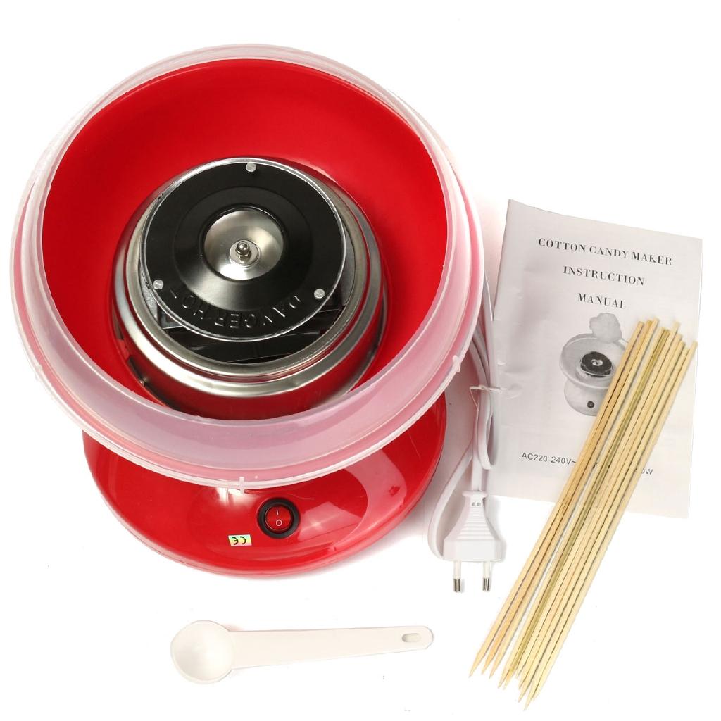 Household Cotton Candy Maker Mini Portable Electric DIY Sugar Machine Floss Food Processors For Kids Gift 450-550W
