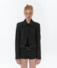 Elodie Collar Jacket (Black)