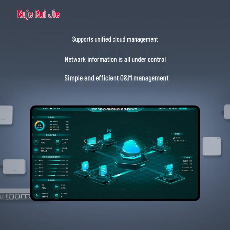 Ruijie 24-Port Gigabit Managed PoE Access Switch