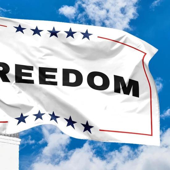 Чарли Кирк Флаг Свободы 3x5 футов Памятный Садовый Знак Патриотический Сад