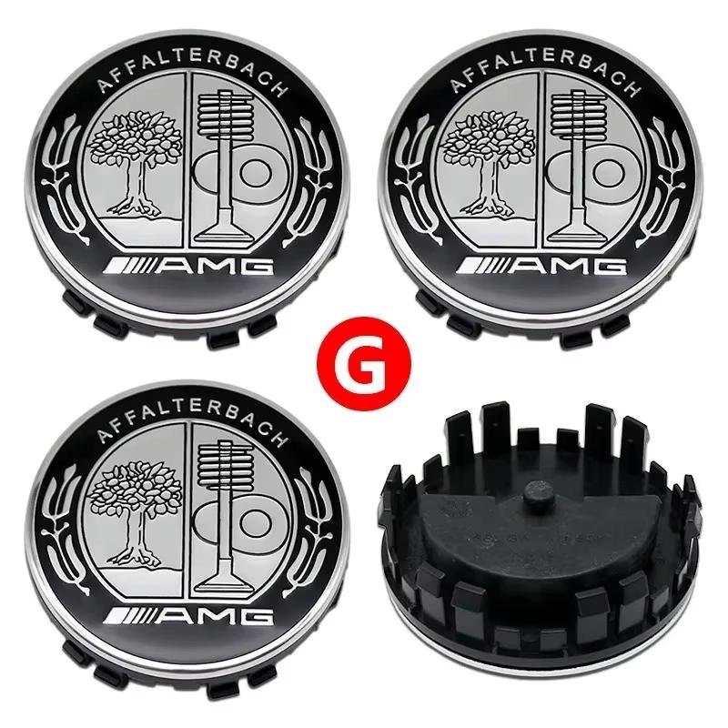 Hot 75mm Wheel Center Hub Caps Floating Magnetic Levitation for Mercedes Benz AMG C E S Class GLE GLC GLS Accessories DO1