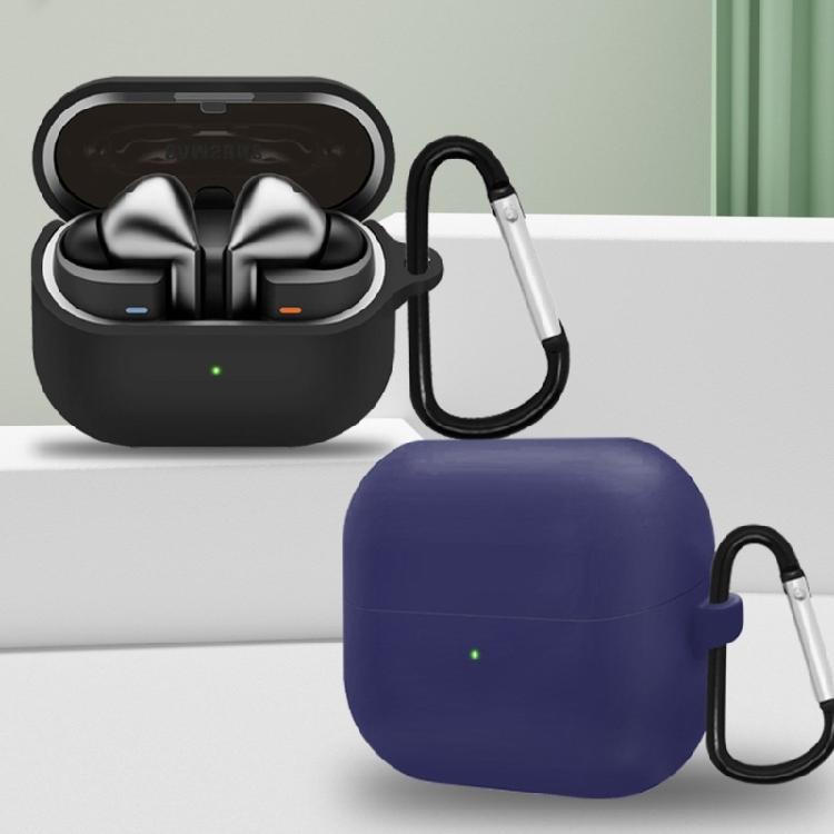 Силиконовый чехол для наушников, защита всего корпуса с карабином, для Buds 3Pro, протектор музыкального оборудования, защитный чехол