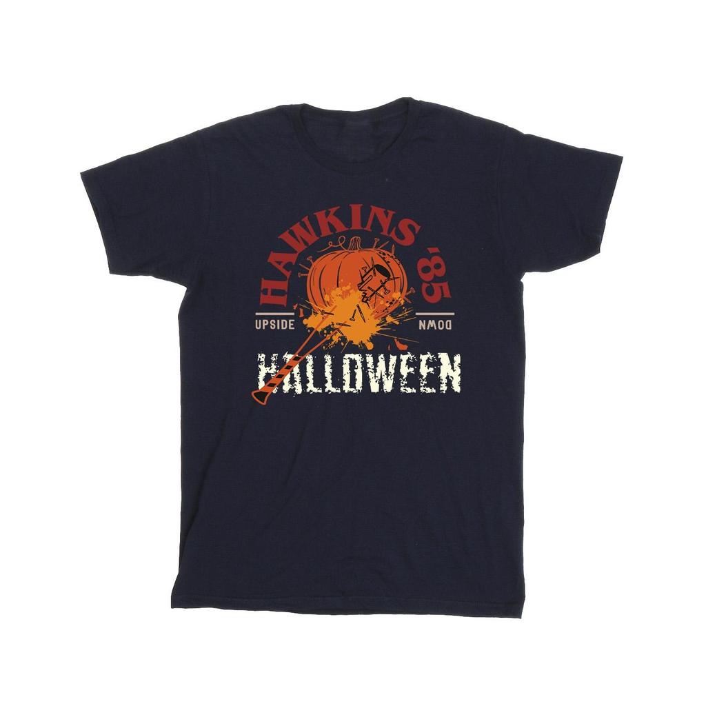 Netflix Mens Stranger Things Hawkins Halloween T-Shirt