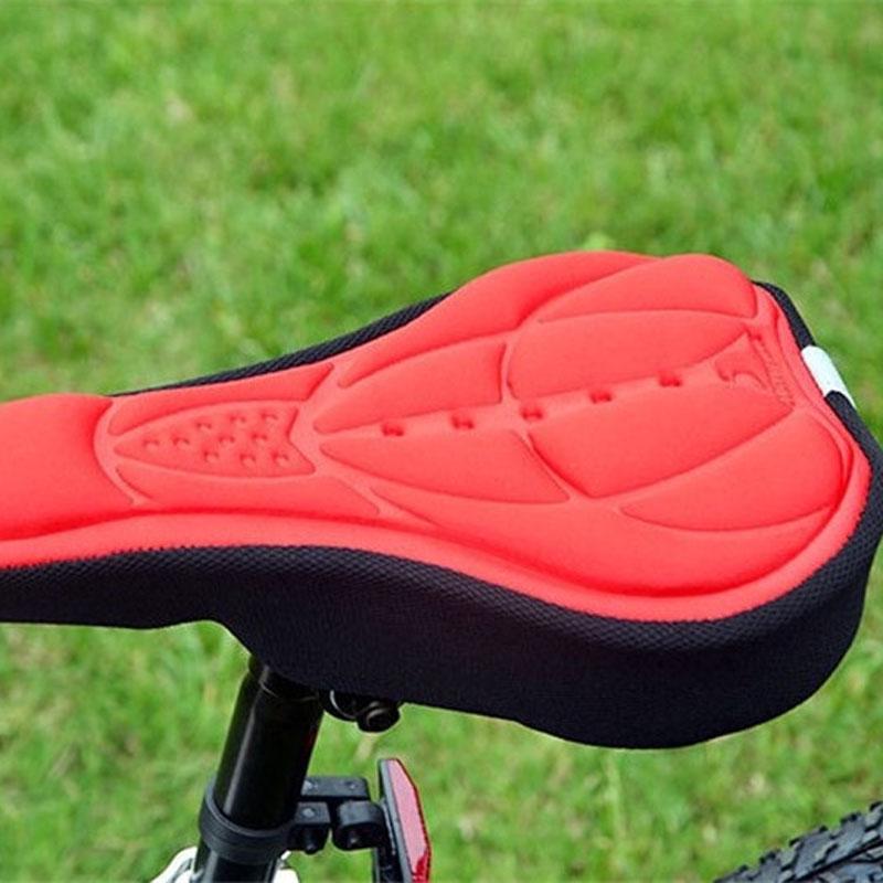 Мягкая и удобная 3D-подушка MTB Велосипедная подушка для сиденья велосипеда Подушка для велосипедного сиденья