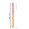 Straight Straw with Brush Tubes Reusable Metal Straw 304 Stainless Steel Drinking Straws Large 12mm Bubble Tea Milkshake Straw