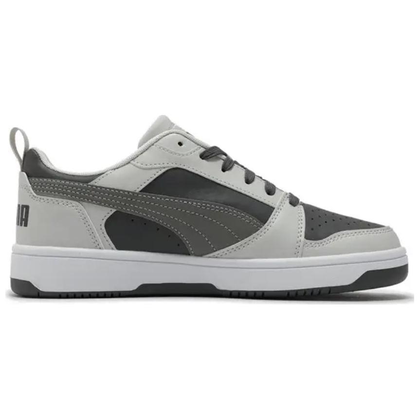 Puma Rebound V6 Low Унисекс Белый Серый Черный 392328-33