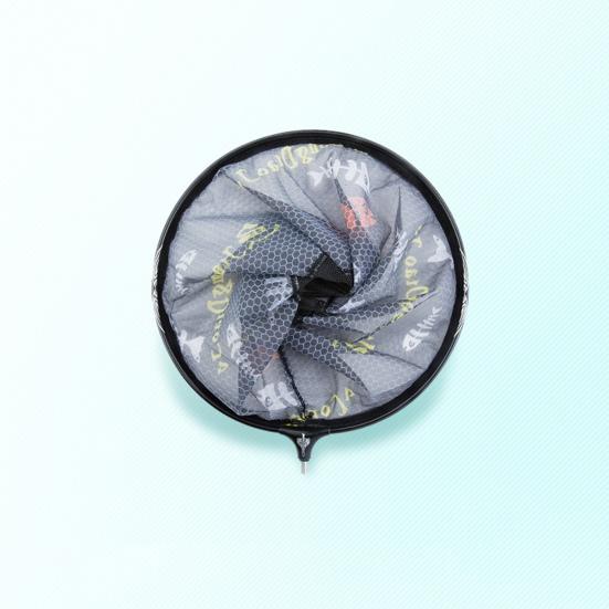 Fishing Landing Net Anti-hook Strong Load-bearing Ultra-light Aluminum Alloy Black Carp Sturgeon Fishing Landing Net Angling Tools