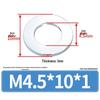 Очень большая плоская оцинкованная металлическая шайба (Размеры M1.6-M14)