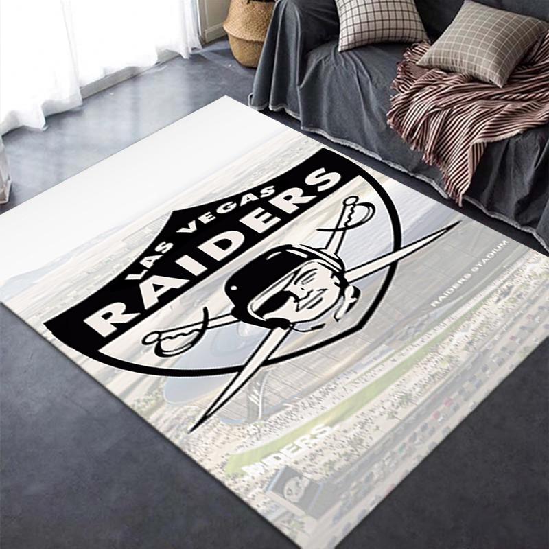 Las Vegas Raiders Carpet Rug For Living Room Bedroom Home Sofa Decorationkids Play Nonslip Floor Mat