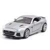 1:32-масштабная модель автомобиля из сплава F-TYPE Coupe, литая под давлением металлическая игрушечная модель автомобиля, со звуком и светом для мальчиков, игрушка, детский подарок