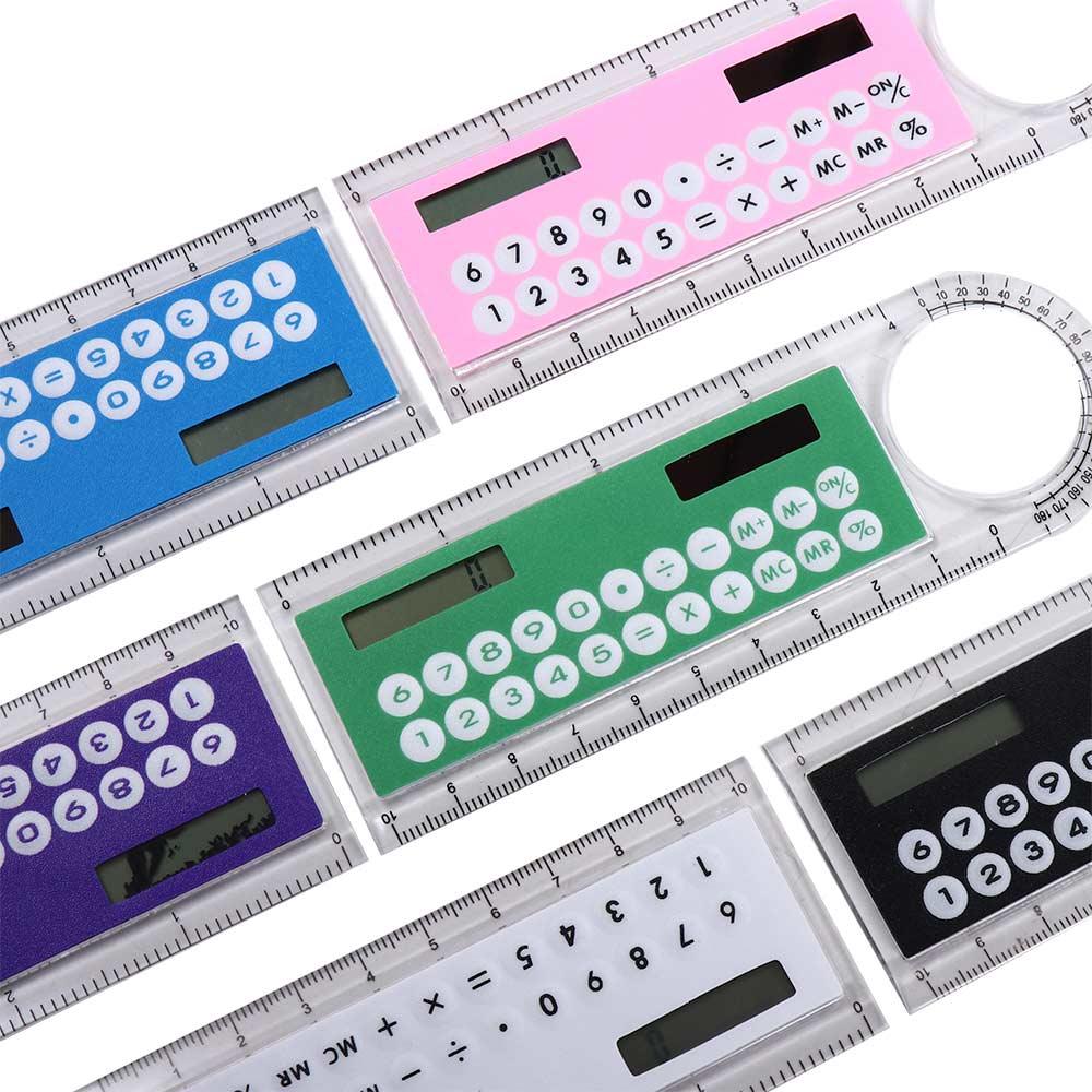 School Supplies Drawing Ruler Measuring Ruler Solar Energy Ruler Calculator Ruler Calculator Transparent Ruler With Magnifier