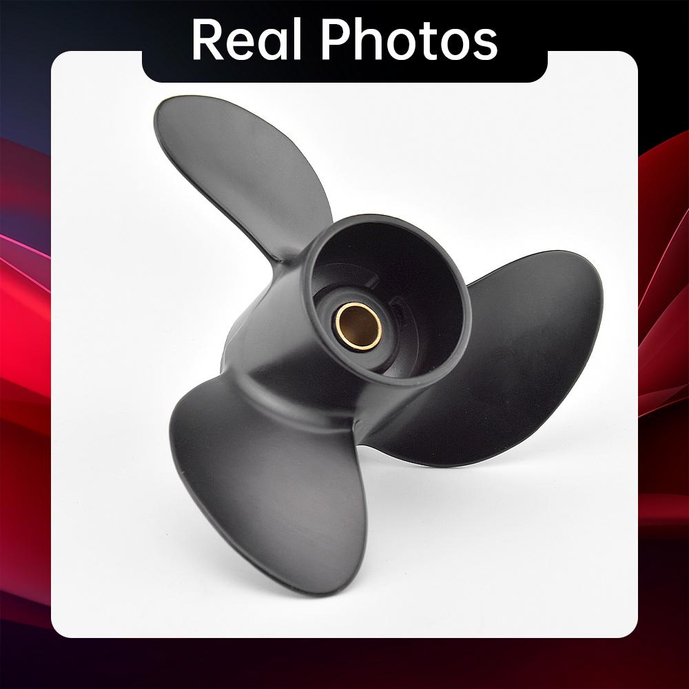 3R1W64516-0 морской гребной винт для Tohatsu Mercury 4hp 5hp 6hp 7,8*8 подвесной винт из алюминиевого сплава 3 лезвия 12 шлицевая часть двигателя